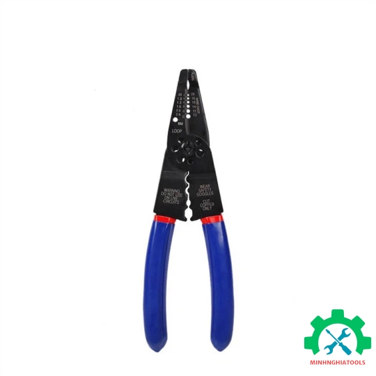 Kìm tuốt dây đa năng mũi dài, kích thước 200mm Workpro - WP291003 