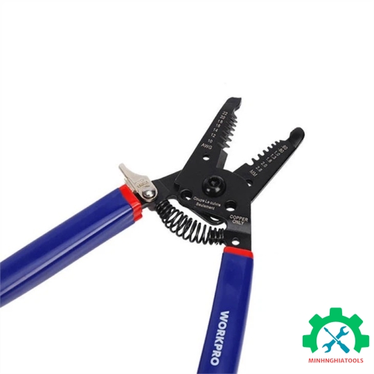Kìm tuốt tuốt dây thẳng, kích thước 150mm Workpro - WP291002 