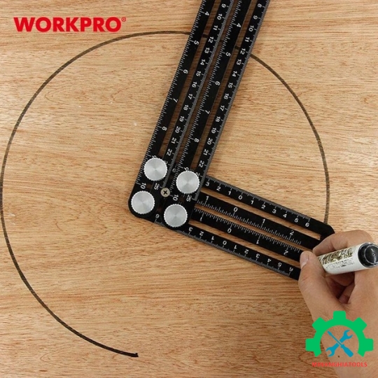 Thước đo góc đa năng Workpro - WP269002 