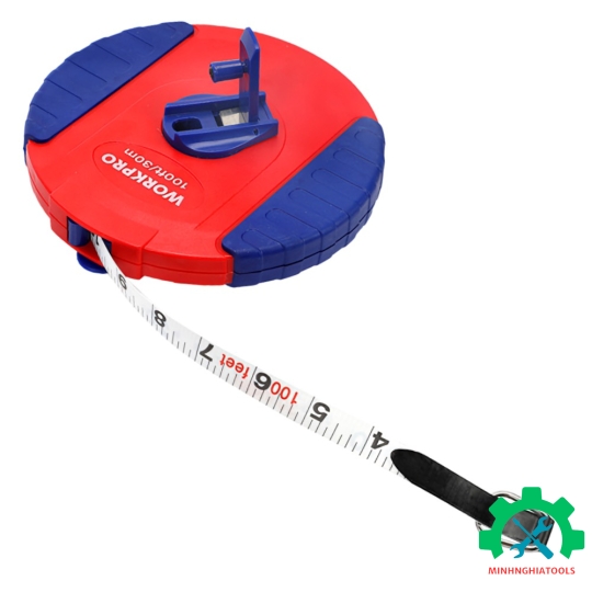 Thước cuộn sợi thủy tinh dài 50m Workpro - WP263002 
