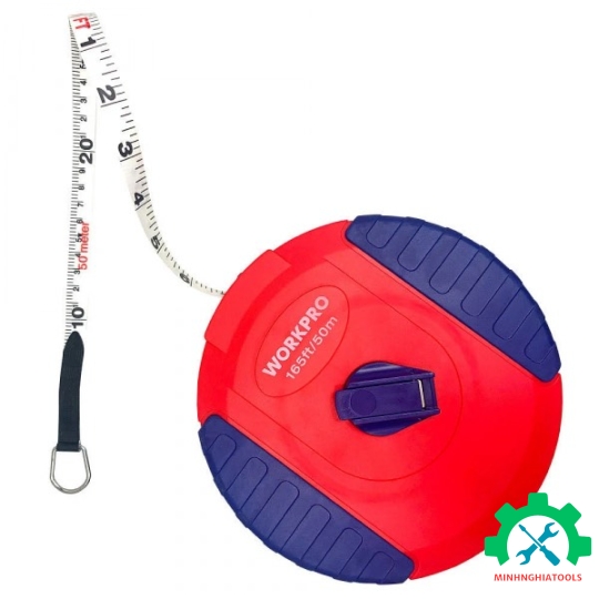Thước cuộn sợi thủy tinh dài 50m Workpro - WP263002 