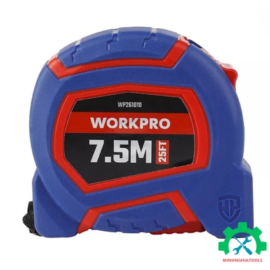 Thước cuộn tráng nylon, kích thước 7.5Mx25mm Workpro - WP261010 
