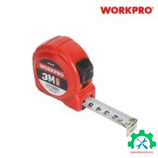 Thước cuộn dây nhựa, kích thước 3Mx16mm Workpro - WP261002 