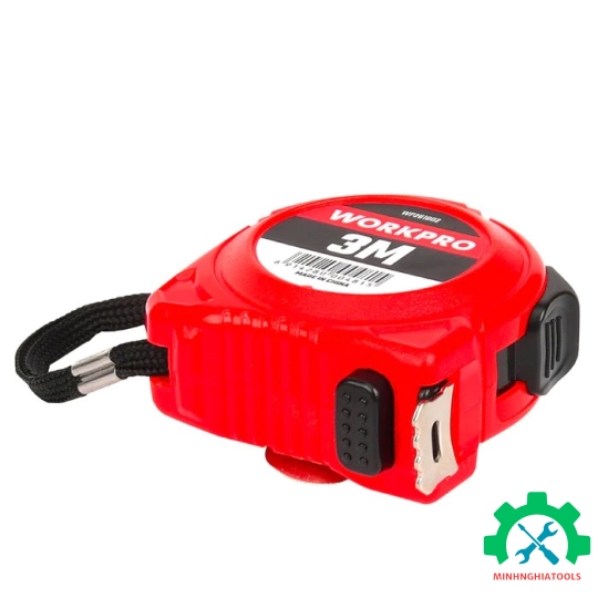 Thước cuộn dây nhựa, kích thước 3Mx16mm Workpro - WP261002 