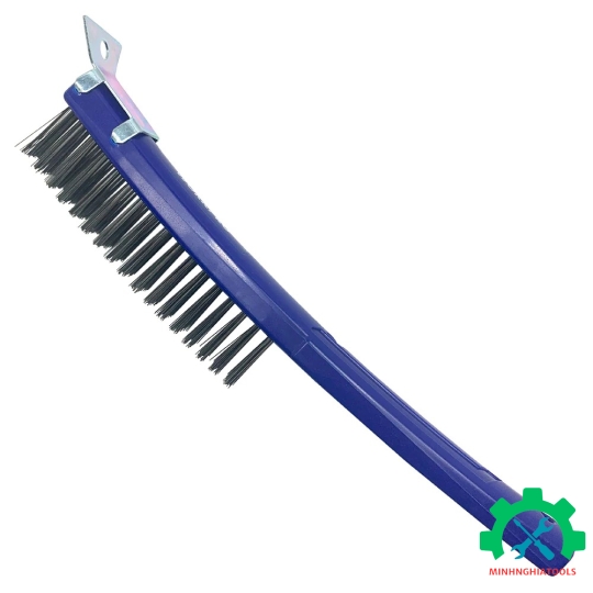 Bàn chải dây thép, kích thước 3X17 Workpro - WP253001 