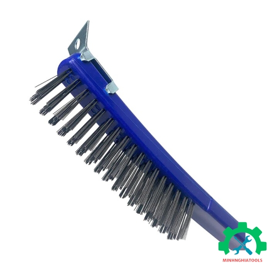 Bàn chải dây thép, kích thước 3X17 Workpro - WP253001 
