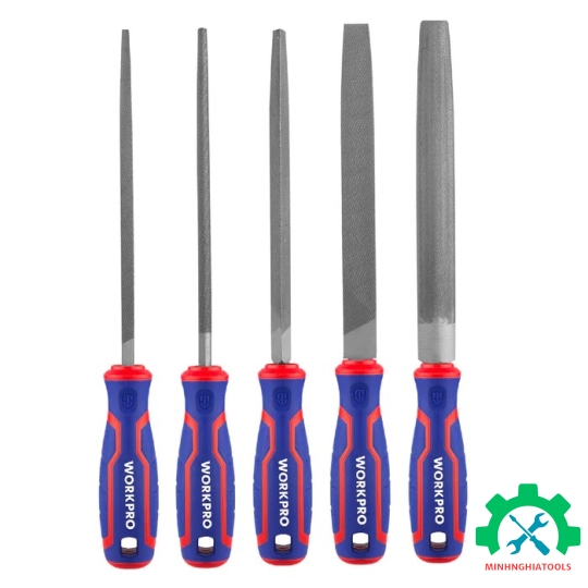 Bộ giũa (1 set = 5 cái), kích thước 200mm (8 inches) Workpro - WP201701 