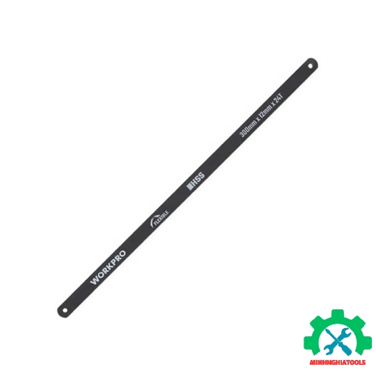 Bộ lưỡi cưa thẳng bằng kim loại 24TPI (1 set = 10 cái), kích thước 300mm (12 inches) Workpro - WP215031 