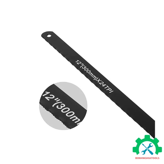 Bộ lưỡi cưa thẳng bằng kim loại 24TPI (1 set = 10 cái), kích thước 300mm (12 inches) Workpro - WP215031 