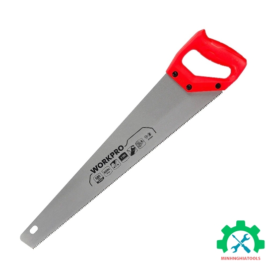 Cưa tay, lưỡi cưa bằng thép, kích thước 550mm (20 inches) Workpro - WP215004 