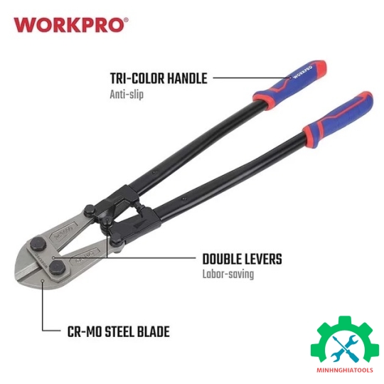 Kéo cắt bulong kích thước 1050mm (42 inches) Workpro - WP216008 