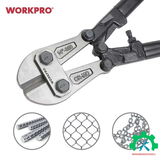 Kéo cắt bulong kích thước 350mm (14 inches) Workpro - WP216003 