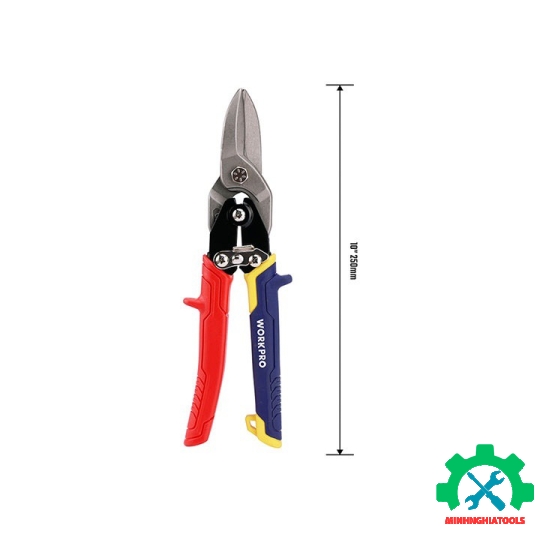 Kéo cắt tôn bằng thép mũi thẳng, kích thước 10 inches (250mm) WP214021 