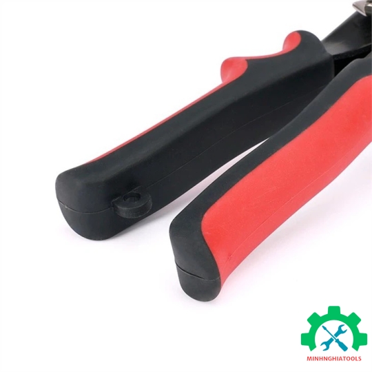Kéo cắt tôn bằng thép mũi cong trái 250mm (10inches) Workpro - WP214016 
