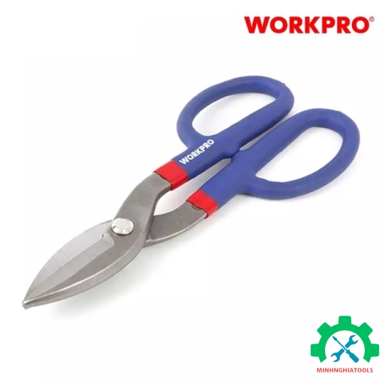 Kéo cắt tôn thẳng 250mm (10 inches) Workpro - WP214012 