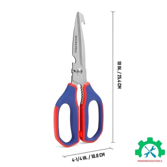 Kéo bếp đa năng, kích thước 250mm (10 inches) Workpro - WP214006 
