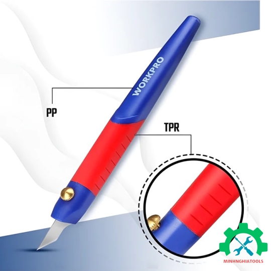 Hộp lưỡi dao điêu khắc 14 chi tiết Workpro WP219005 