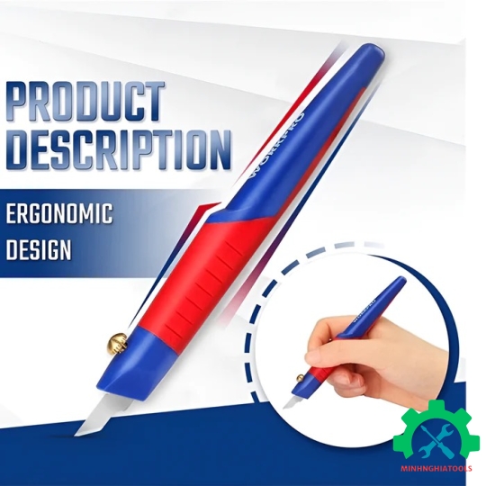 Hộp lưỡi dao điêu khắc 14 chi tiết Workpro WP219005 
