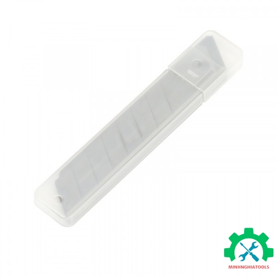 Lưỡi dao rọc giấy bằng thép SK5, chiều rộng 18mm (1set = 10 cái) Workpro - W212002 