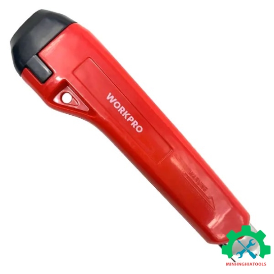Dao rọc giấy bằng nhựa, chiều rộng lưỡi dao 9mm Workpro - WP212006 