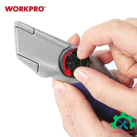 Dao tiện ích có lưỡi cắt, lưỡi dao cố định Workpro - WP213013