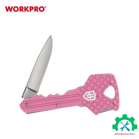 Dao có cán hình chìa khóa, màu hồng, kích thước: 2.5 inches Workpro - WP381006 