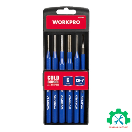 Bộ đục sắt 6 cái Workpro - WP201304 