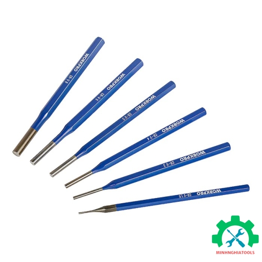 Bộ đục sắt 6 cái Workpro - WP201304 