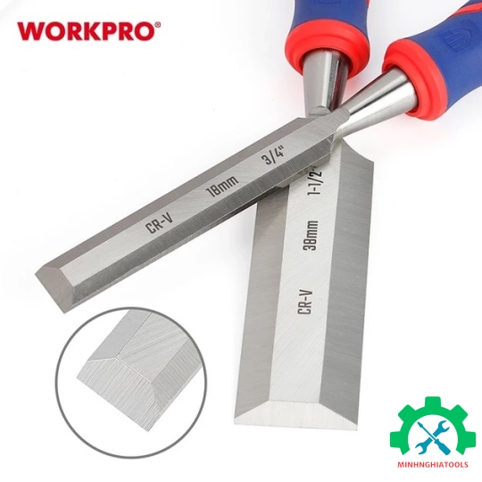Dùi đục gỗ 3/4 inch 18mm Workpro - WP243008 