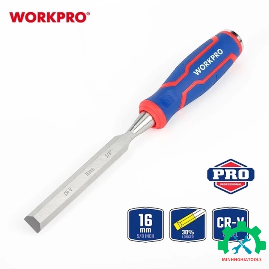 Dùi đục gỗ 5/8 inch 16mm Workpro - WP243007 