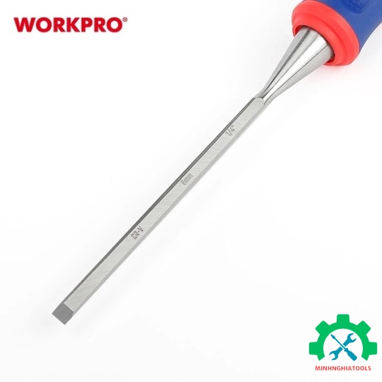 Dùi đục gỗ 1/4 inch 6mm Workpro - WP243004 