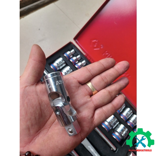 Bộ tube lục 1/2″ 24 chi tiết hệ mét 10-32mm Kingtony 4526MR01  