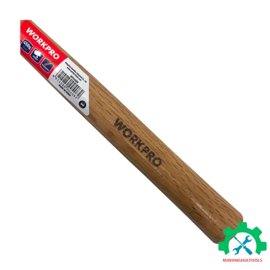 Búa cao su đầu đen tay gỗ 450gram (16OZ) Workpro - WP241039 