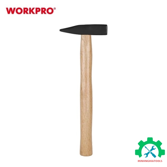 Búa đóng có cán cầm bằng gỗ cứng ( 300g ), Workpro - WP241018
