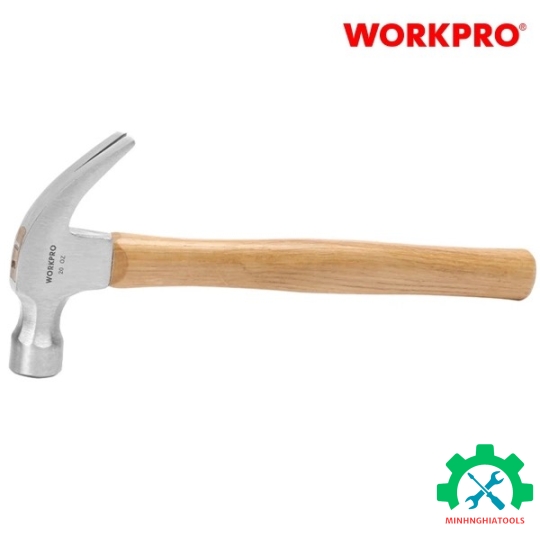 Búa đóng nhổ 560gram (20OZ), cán GỖ nhựa Workpro - WP241007 