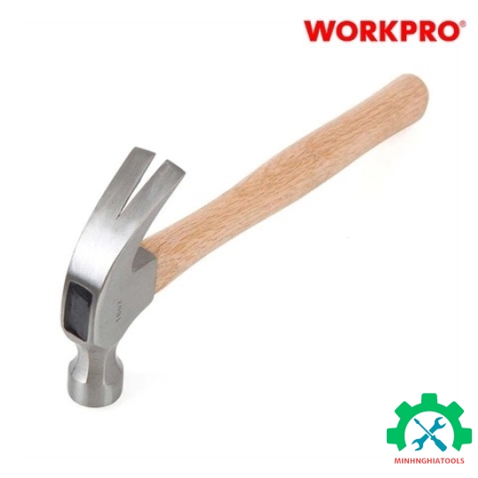 Búa đóng nhổ 225gram (8OZ), cán GỖ Workpro - WP241004 