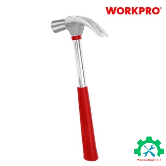 Búa đóng nhổ 160gram (16OZ), cán bọc nhựa Workpro - WP241003 