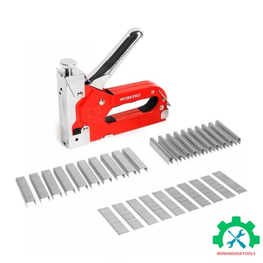 Bộ kìm bấm ghim gỗ 3 trong 1 Workpro - WP223005 