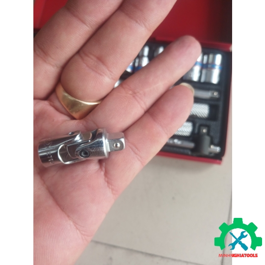 Bộ tube 1/4" 18 chi tiết loại 6 cạnh Kingtony 2518MR01