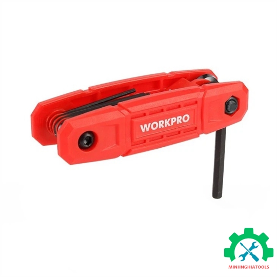 Bộ lục giác gấp gọn hệ inch (1 SET = 9 PCS) Workpro - WP222032 