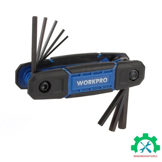 Bộ lục giác đầu bằng, kiểu gấpWorkpro - WP222028 