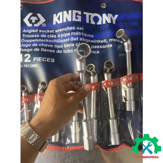 Bộ cờ lê ống điếu 12 chi tiết KingTony 1812MR