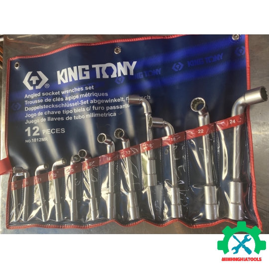 Bộ cờ lê ống điếu 12 chi tiết KingTony 1812MR