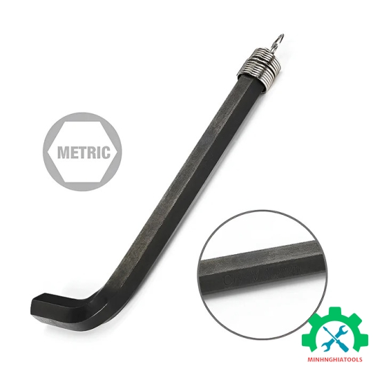 Bộ lục giác đầu bẳng kiểu chữ L, loại ngắn 10 cái thép hợp kim CR-V Workpro - WP222001 