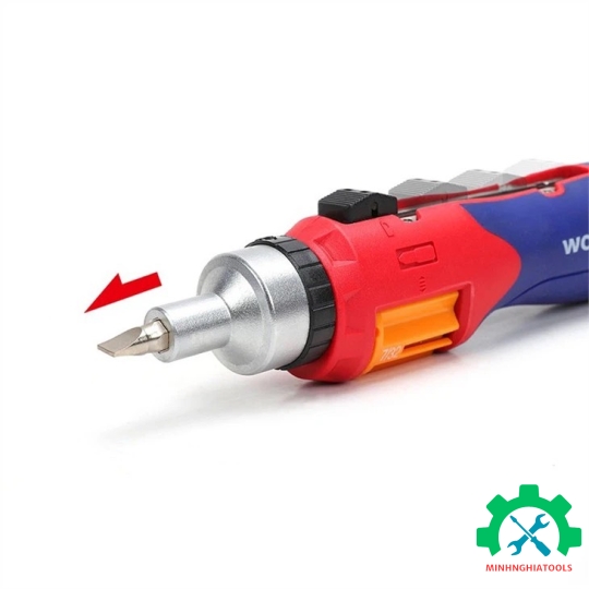 Bộ Tua vít tự động 24 cái gồm (đầu hình hoa khế, đầu dẹt, đầu vuông, đầu sao) Workpro - WP221056 