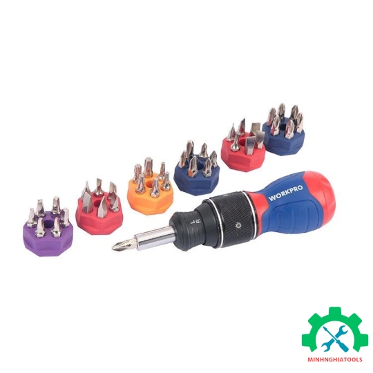 Bộ tua vít đổi đầu (1 set = 38 PCS) Workpro - WP221050 