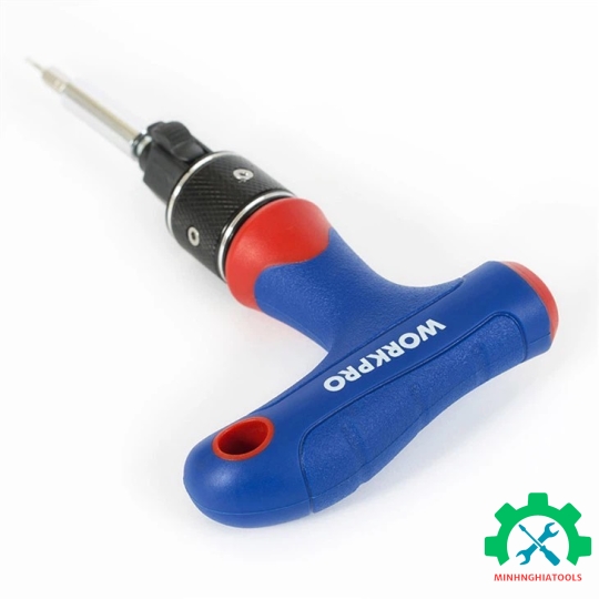 Bộ tua vít cầm tay chữ T Workpro - W021408 