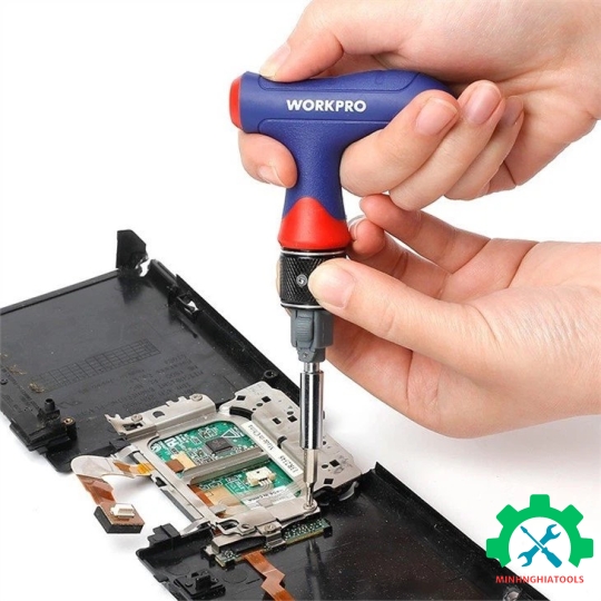 Bộ tua vít cầm tay chữ T Workpro - W021408 