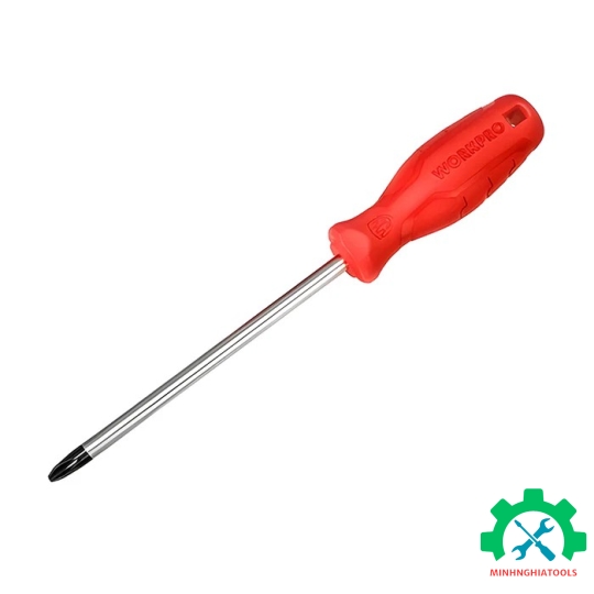 Tua vít đầu hình hoa khế, kích thước PH3x150mm, thép hợp kim CR-V Workpro - WP221011 