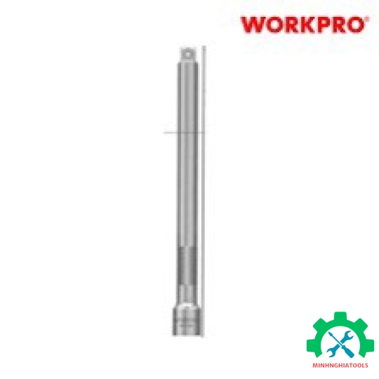Nối tuýp dài có đầu vuông 1/2 inch dài 3 inch 75mm Workpro - WP275028 
